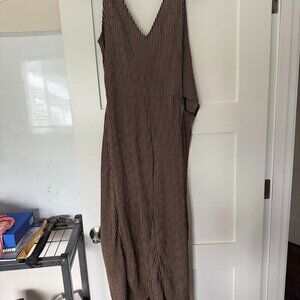 Mng Black And Tan Jumpsuit